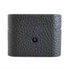 Black Pebbled Leather Airpods Pro Case