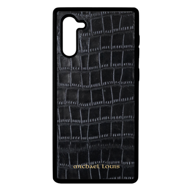 Black Croc Galaxy Note 10 Case