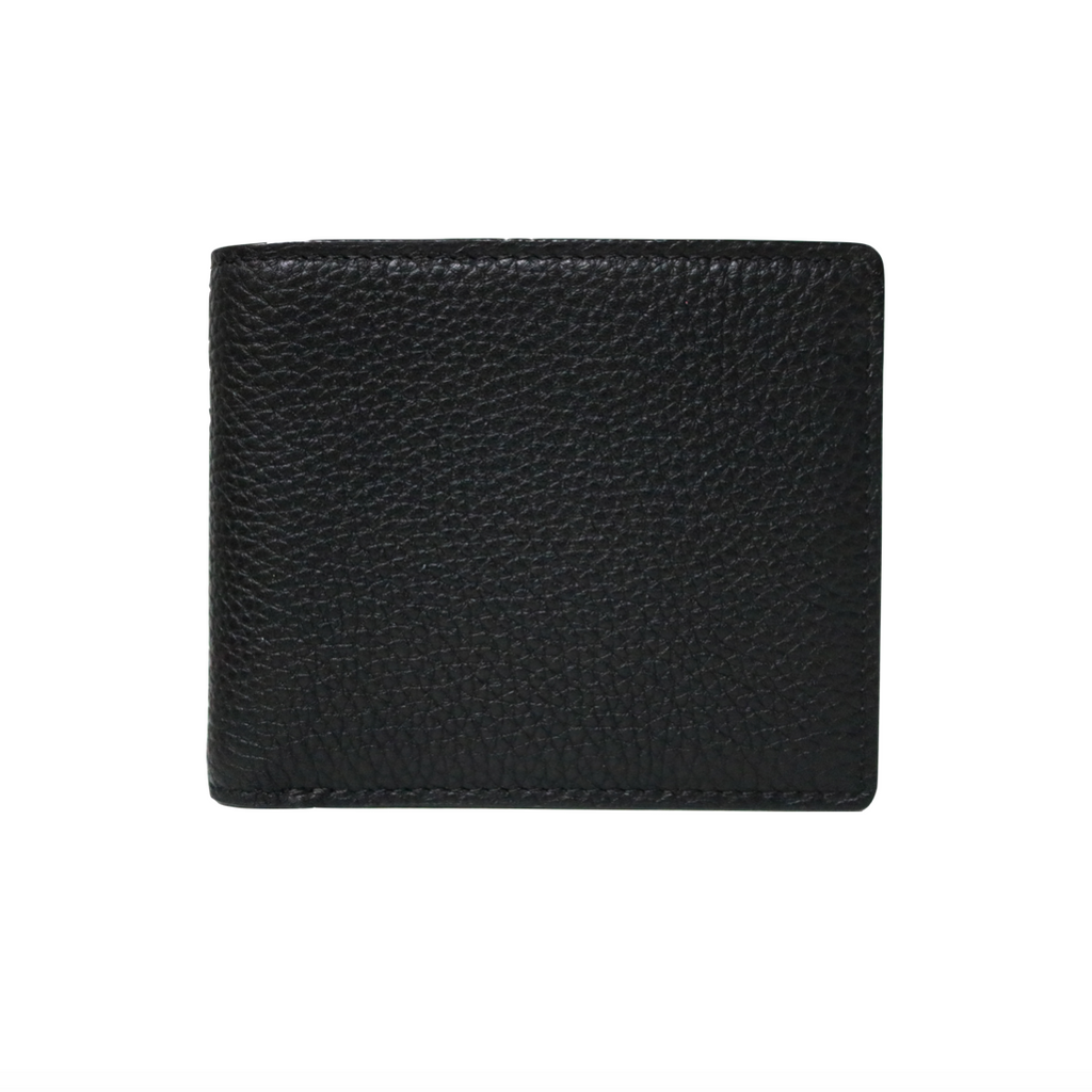 Black Para Leather Bifold Wallet - Bifold Wallets - Michael Louis