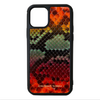 Limited Edition Genuine Multicolor "1" Python Snakeskin iPhone 14 Pro Case