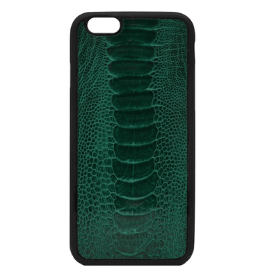 Green Ostrich iPhone 6/6S Case