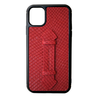Red Snake iPhone 11 Strap Case