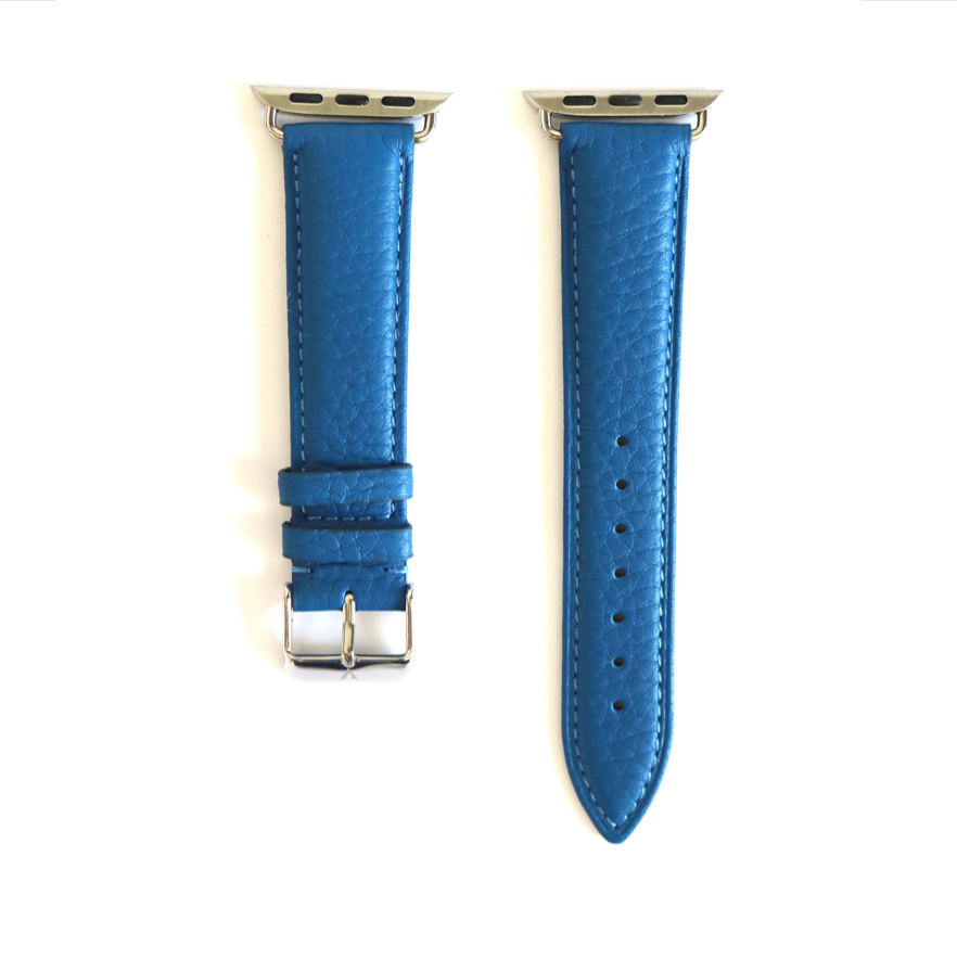 Blue Pebbled Leather iPhone 12 / 12 Pro Case - Michael Louis – Michael Louis  Inc
