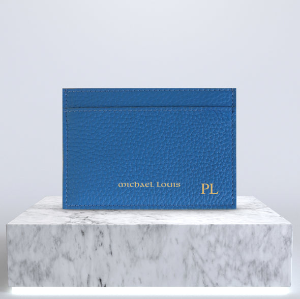 Blue Ostrich Passport Holder - Leather Accessories - Michael Louis –  Michael Louis Inc
