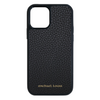 Black Pebbled Leather iPhone 15 Pro Max Case