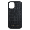 Black Croc iPhone 14 Plus Case