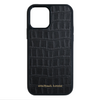 Black Croc iPhone 12 / 12 Pro Case