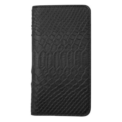 Black Python iPhone XS Max Folio Wallet Case