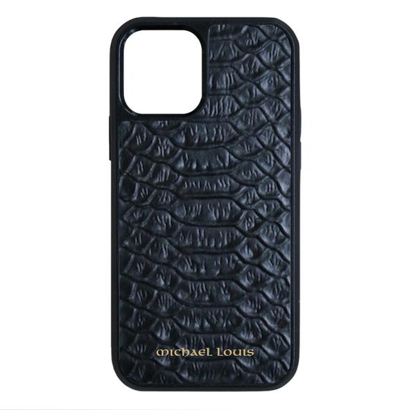 Black Python iPhone 12 Pro Max Case