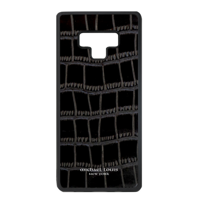 Black Croc Galaxy Note 9 Case