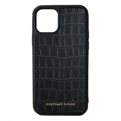 Black Croc iPhone 11 Pro Case
