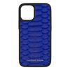 Genuine Blue Python iPhone 13 Mini Case