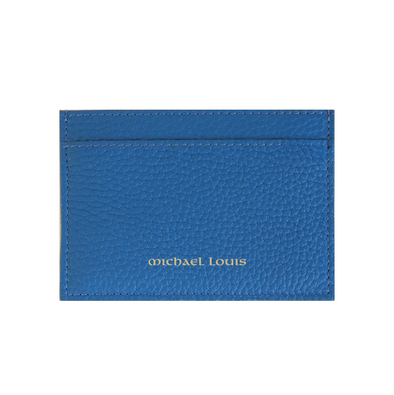 Pink Pebbled Leather Classic Card Holder - Classic Card Holders – Michael  Louis Inc