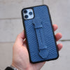 Blue Snake iPhone 11 Pro Strap Case