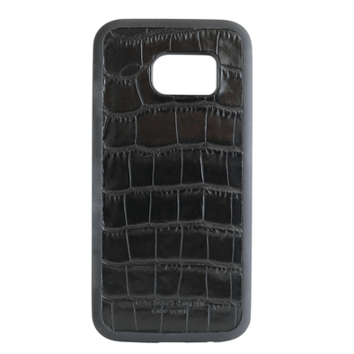 Black Croc Galaxy S7 Case