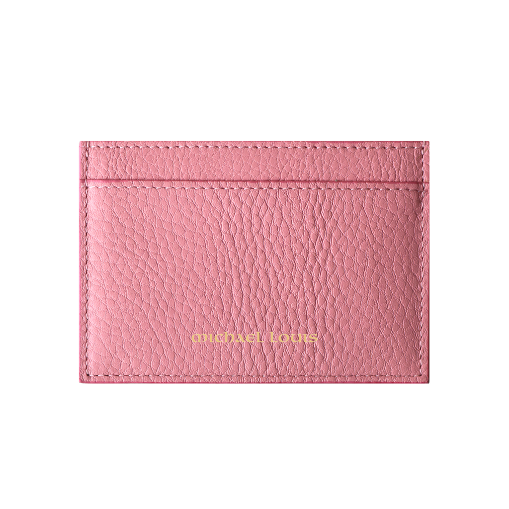 Pink Pebbled Leather Classic Key Holder - Michael Louis – Michael