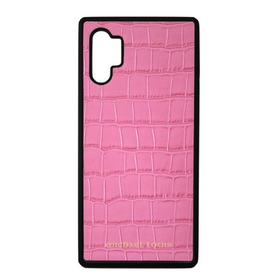 Pink Croc Galaxy Note 10 Plus Case