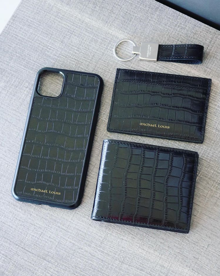 Black Para Leather Bifold Wallet - Bifold Wallets - Michael Louis