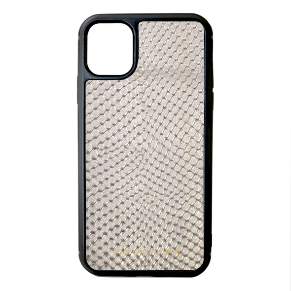 Silver Snake iPhone 11 Case