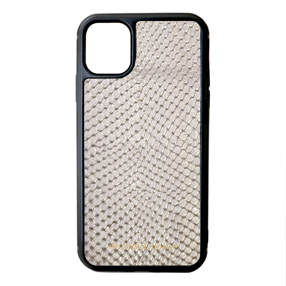 Silver Snake iPhone 11 Case Silver Snake iPhone 11 Case
