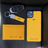 Yellow Pebbled Leather iPhone 11 Pro Case