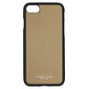 Tan Pebbled Leather iPhone 7 / 8 / SE 2 Case
