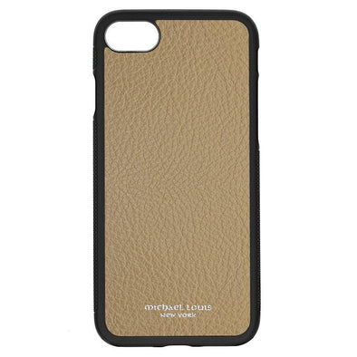 Tan Pebbled Calfskin iPhone 7 Case / iPhone 8 Case - Michael Louis Michael Louis Inc Tan Pebbled Calfskin iPhone 7 Case / iPhone 8 Case - Michael Louis Michael Louis Inc