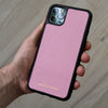 Pink Pebbled Leather iPhone 11 Pro Case