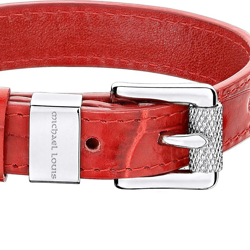 Red Soho Bracelet - Croc Bracelets - Michael Louis – Michael Louis Inc